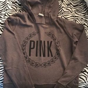 Cozy gray PINK sweatshirt